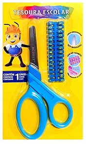 Tesoura Escolar Letras Az 225440