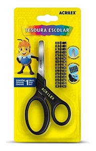 Tesoura Escolar Letras Pt 22547