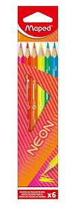 Lapis de Cor C/06 Neon Colorpeps Maped