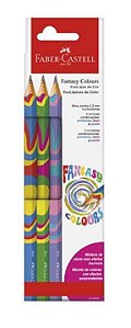 Lapis de Cor Faber-castell C/3 Fantasy Colours