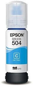 Refil Epson T504222 Azul Ecotank