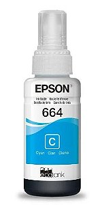 Refil Epson T664220 Azul Ecotank