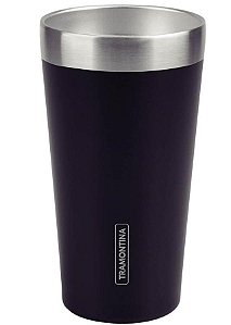 Copo Term Aco Inox 420ml Preto 61646/400