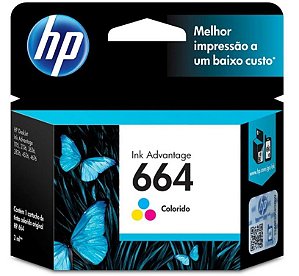Cartucho Hp F6v28ab (664) Colorido