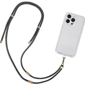 Cordao P/celular Dourado Poliester 1.6m Cdul01