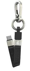 Cabo Chaveiro Usb-c P/ Usb-c 4.0 Nylon