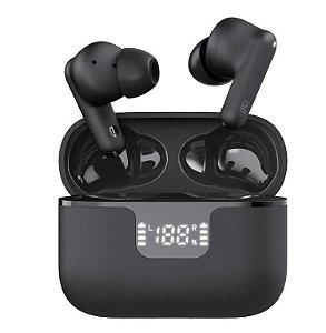 Fone Ouvido Bluetooth Anc/enc Na Cor Preta