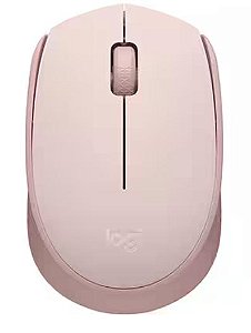 Mouse Optico S/fio M170 Usb Logitech Rosa