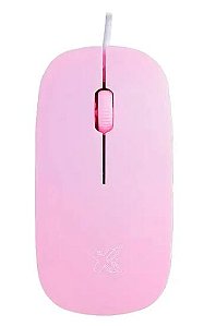Mouse Maxprint Surface 1.200 Dpi Com Fio, Usb 2.0, Rosa