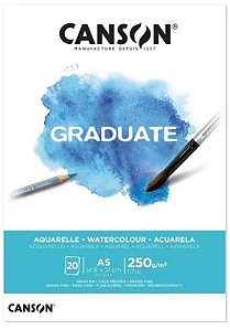Bloco Graduate Aquarela A5 20fls 250grs C400110373