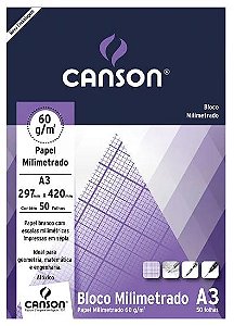 Bloco Milimetrado A3 50fls 60grs 66667084