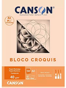 Bloco Croquis A2 50fls 40grs 66667048