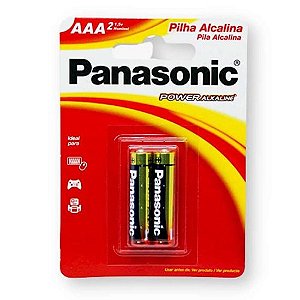 Pilha Panasonic Aaa - Palito C/2 Unds.