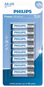 Pilha Philips Aa - C/16 Unds.