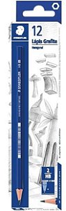 Lapis Grafite Staedtler S/b Hb C/12 170 Hb3