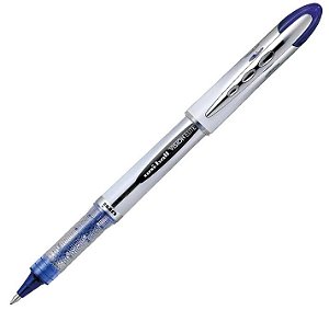 Caneta Uni Ball Vision Elite 0.8 Azul Negra Ub-200
