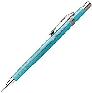 Lapiseira Pentel P209 Metalica Azul 0,9mm. Ms