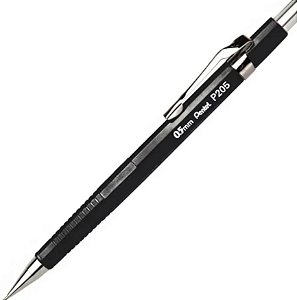 Lapiseira Pentel P205 Japonesa Preto Jnpb