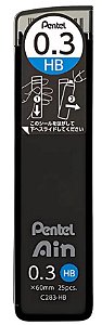 Grafite Pentel Stein Ain 0,3 Hb