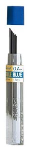 Grafite Pentel Super 0,7 Azul Ppb 7