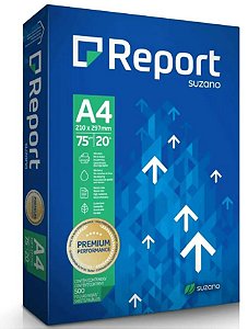 Papel Report 210x297 A4 500f 75 Grs.