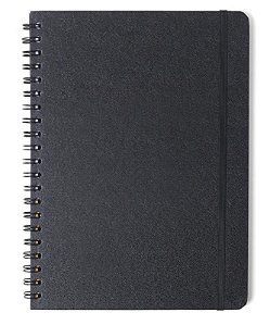 Caderno Cd 1x1 Preto 80f