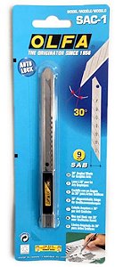 Estilete Olfa Metalico 9mm SAC-1