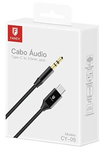 Cabo de Audio P/ Type-c Cy05