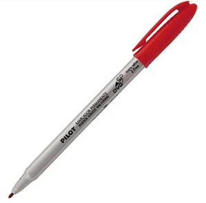 Pincel Marcador Cd/dvd Pilot 2.0 Vermelho