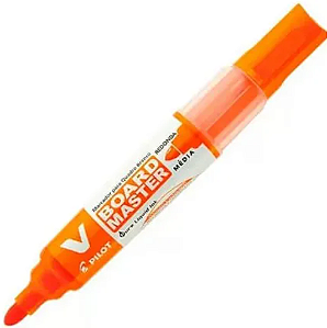 Pincel Quadro Branco Pilot Wbma Recarregavel Laranja