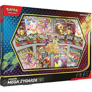 Cartas Pokemon Box Mega Zygarde Ex