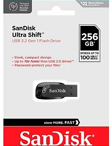 Pen Drive 256gb 3.0 Sandisk