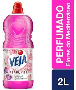 Limpador Perfumado Veja Flores do Mediterraneo 2l