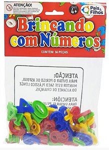 Brincando C/ Numeros Pais e Filhos 56pçs