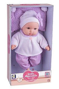 Boneca Baby Moments Menina 2956
