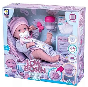 Boneca Love Born Nenem Nanando 2588