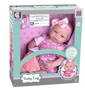 Boneca Baby Ley Menina 2924