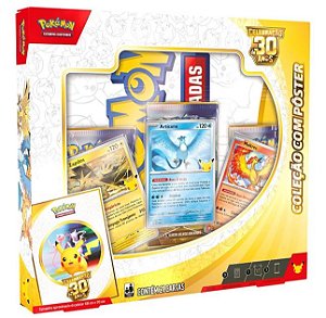 Cartas Pokemon Box Celebraçao 30 Anos