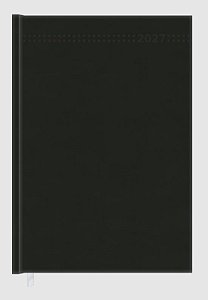 Agenda Redoma Diaria Safira Preta