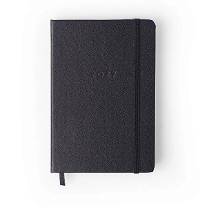 Agenda 14x21 Planner Diaria Preta