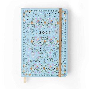 Agenda 14x21 Planner Diaria Relicario Botanica