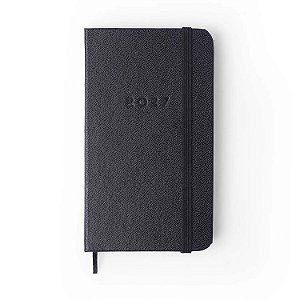 Agenda 9x15,5 Planner Semanal Anotaçoes Preta