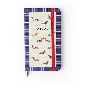 Agenda 9x15,5 Planner Semanal Anotaçoes Petit Moldura