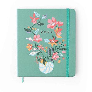 Agenda 17x19,5 Planner Semanal Planejamento Noronha Flora Marinha