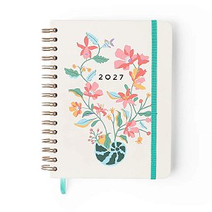 Agenda Planner Wireo A5 Semanal Notas C/divisoria Noronha Perola do Mar