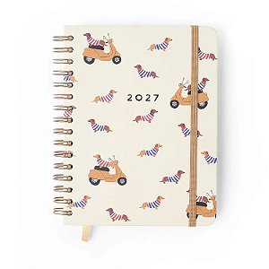 Agenda Planner Wireo A5 Semanal Notas C/divisorias Petit Lambreta