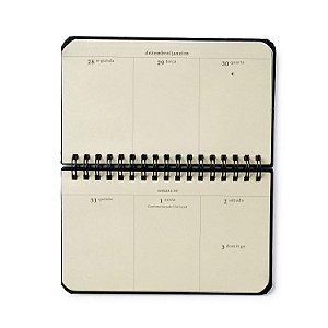 Agenda Planner Wireo 15,5x9 Semanal Office Petit Amor