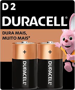 Duracell Pilha Alcalina D Grande Duracell Com 2 Unidades