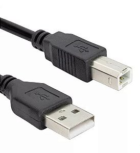 CABO DE IMPRESSORA COM FILTRO USB 2.0 5 METROS PRETO