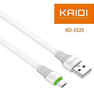 CABO DE DADOS & CARGA 2.4A / USB / 3M / V8 - KAIDI